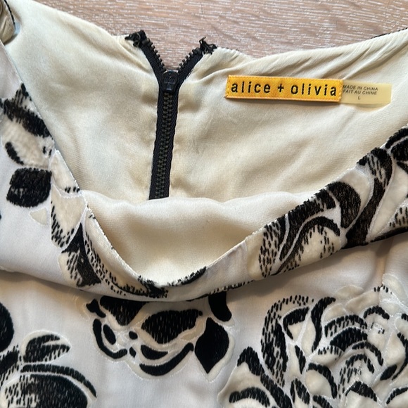 Alice and Olivia A line floral dress - Picture 4 of 16